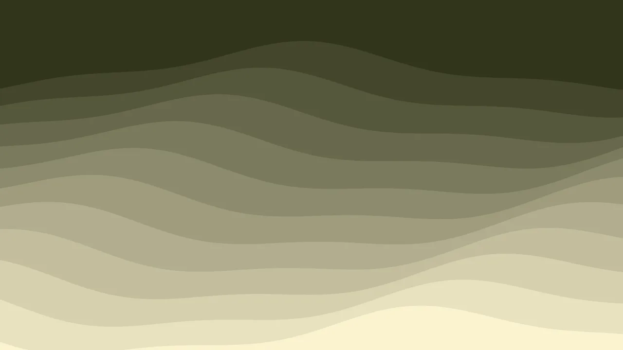 Contour flow — amber and deep lime minimal wallpaper