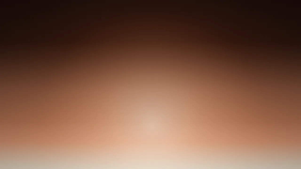 Lockscreen glow — coral and deep red minimal wallpaper