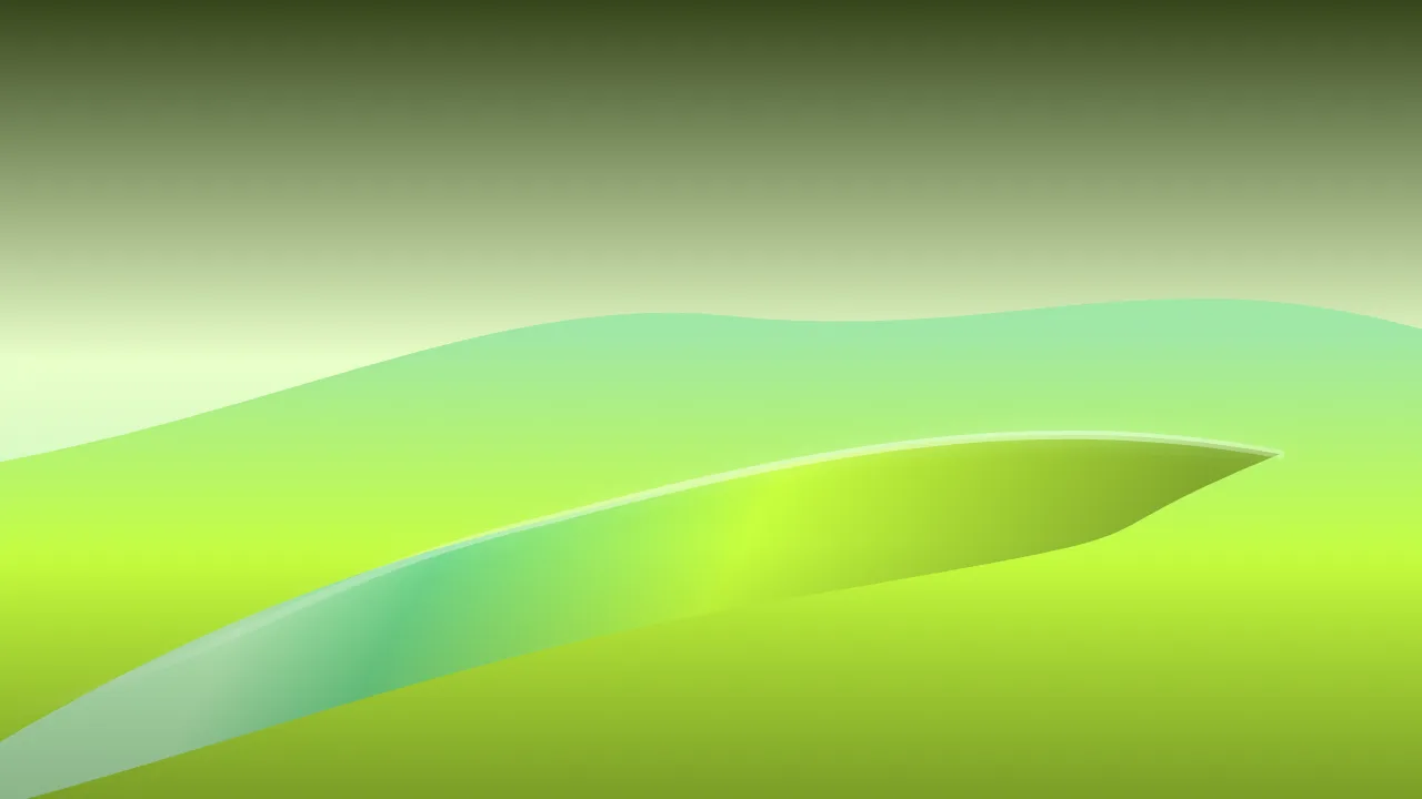 Sahara glow — lime and deep green minimal wallpaper