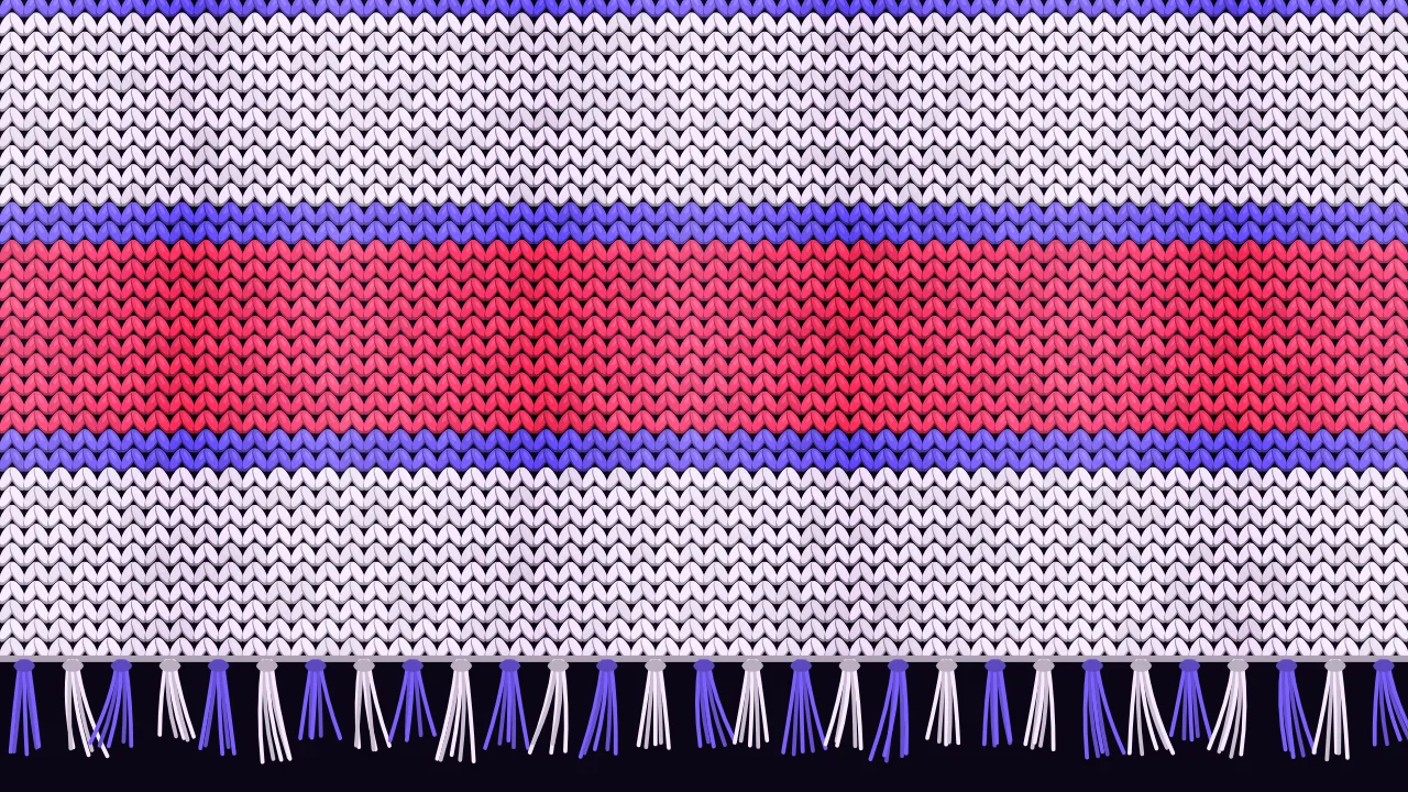 Scarf bars — pink and deep violet football wallpaper