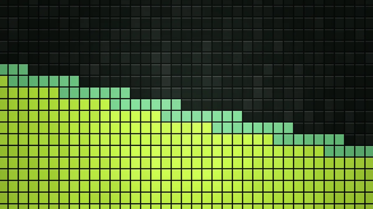 Terrace tifo — lime and deep green football wallpaper